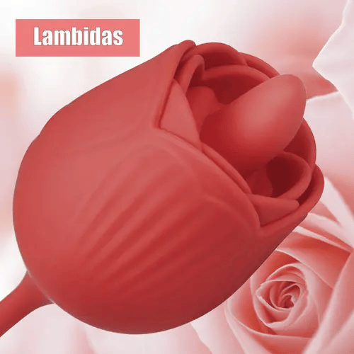Vibrador Rosa Lótus 10 modos - Prazer de Luxo