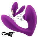 Vibrador Ponto G e Sugador de Clitóris TITAN 10 Níveis - Prazer de Luxo