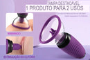 Lambilícia - Estimulador de Mamilo/Clitóris com Sucção e Lambidas - Prazer de Luxo