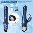 Vibrador e Estimulador duplo - Ondas de Prazer Radiante - Prazer de Luxo