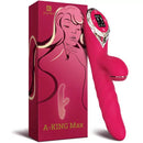 A-King Max Vibrador De Luxo Vai e Vem Com Estimulador e Display Kistoy