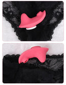 Calcinha Vibratória Kiss com sugador de clitóris - Prazer de Luxo