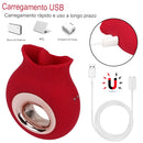 Vibrador Feminino com Simulador de Sexo Oral - Prazer de Luxo