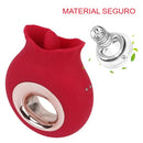 Vibrador Feminino com Simulador de Sexo Oral - Prazer de Luxo