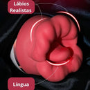 Rosa Êxtase: Sugador de Clitóris com Linguinha Macia - Prazer de Luxo