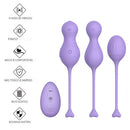 Pompoarismo 3 em 1 com controle - Prazer de Luxo