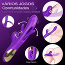 Sky - Vibrador de batida de ponto G para sucção de clitóris - Prazer de Luxo