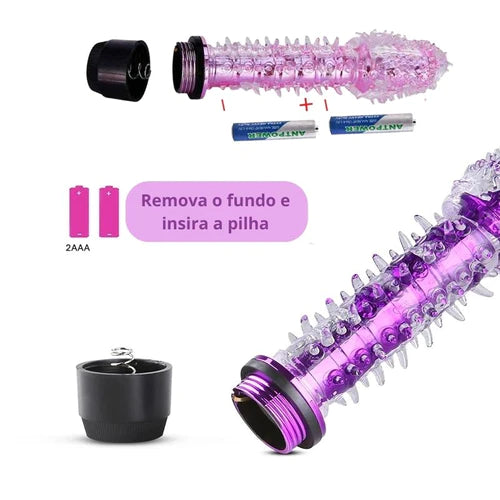 Vibrador Classix Texturizado - Prazer de Luxo