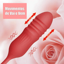 Vibrador Rosa Lótus 10 modos - Prazer de Luxo