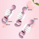 Vibrador Varinha Estimuladora de Clitoris e Ponto G - Prazer de Luxo