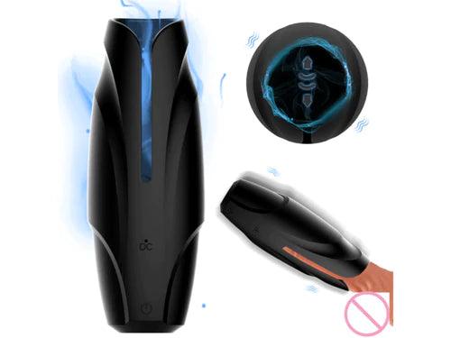 Masturbador Masculino com Vibrador - Prazer de Luxo
