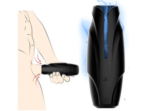 Masturbador Masculino com Vibrador - Prazer de Luxo