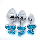 Kit Plug Anal com Jóia e Sino - Fonlu - Prazer de Luxo