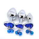 Kit Plug Anal com Jóia e Sino - Fonlu - Prazer de Luxo