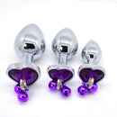 Kit Plug Anal com Jóia e Sino - Fonlu - Prazer de Luxo